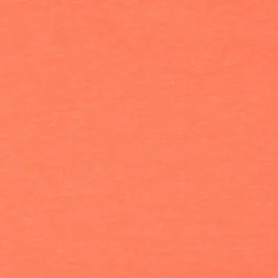 Jersey Stoff Uni - Neon Orange